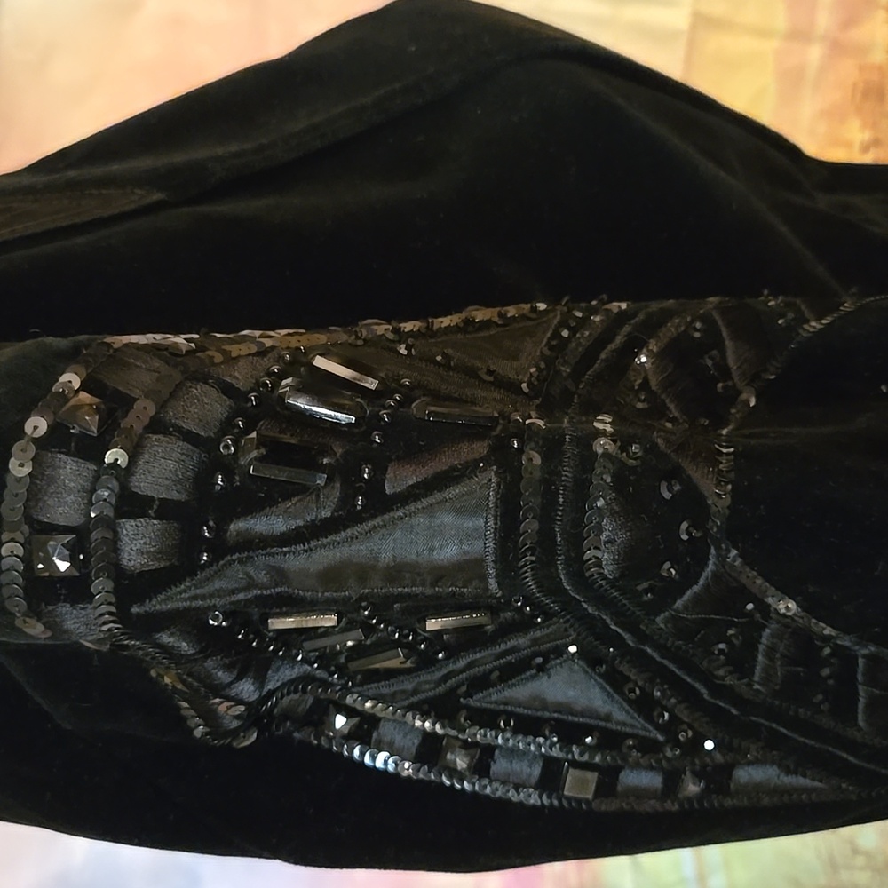 Vintage Escada Black Velvet  Blazer - Picture 14 of 16